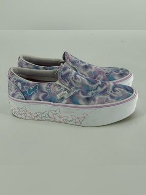 Vans Platform Butterfly Dreams Slip On Sneakers 7